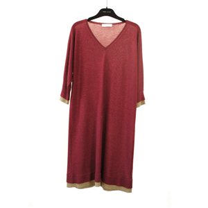 V NECK DRESS (B02055)