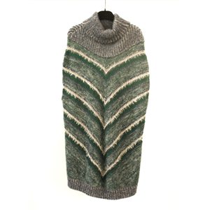 KNIT CAPE (B38080)