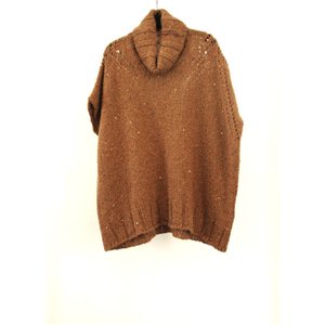 KNIT CAPE (B45080)