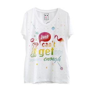 JUST CAN’T GET ENOUGH / STYLE WAYAN / WHITE