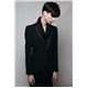 JACKET / LYRIA COTON LINEN-VE04-BLACK