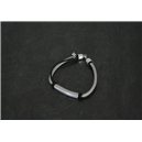 BRACELET / JIMBARAN (BLACK+ECRU)