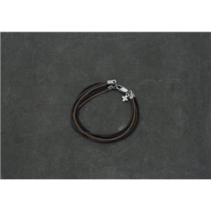 BRACELET / TABATINGA (TAUPE+BLACK+BROWN)