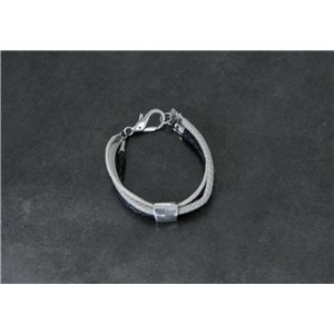 BRACELET / BINGIN (BLACK+ECRU)