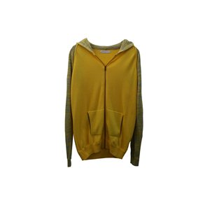 HOODED KNIT VEST / RC08007-43