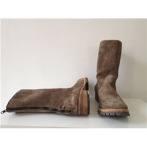 HIGH BOOTS SUEDE TAUPE