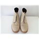 MID HIGH LACES BOOTS DIRTY WHITE