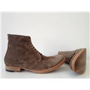 MID HIGH LACES BOOTS SUEDE TAUPE