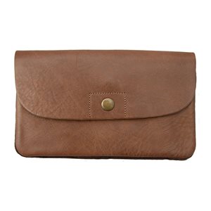 BURR WALLET - Chocolate